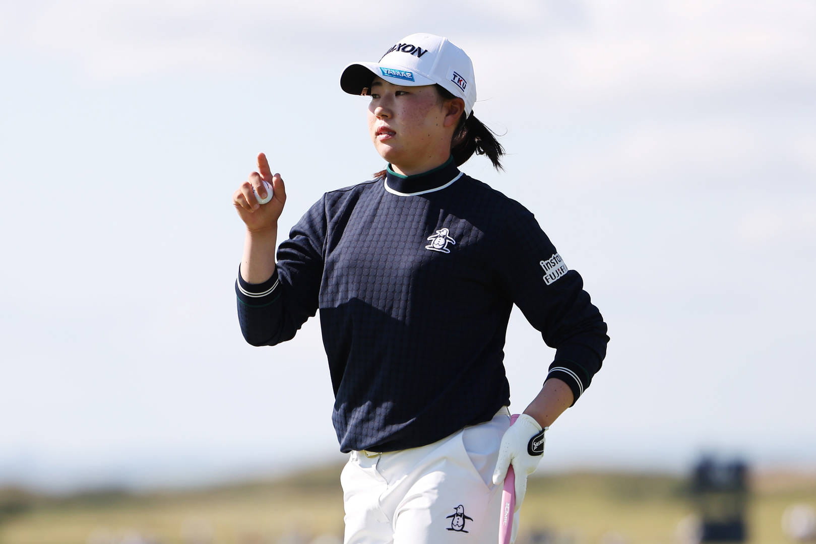 Rio Takeda during day one of the 2025 AIG Women